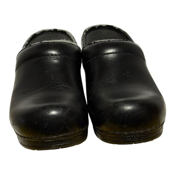 Dansko XP 2.0 Professional Black Leather Nursing Clogs Women's Size 37 6.5-7 - Picture 2 of 9